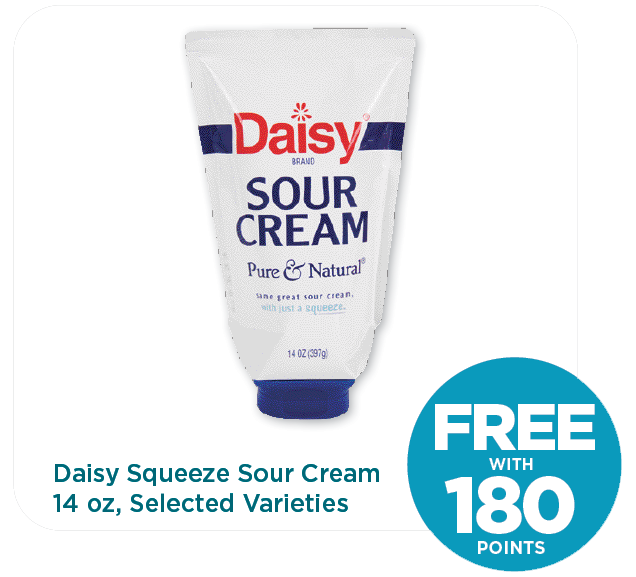 Daisy Squeeze Sour Cream 14 oz, Selected Varieties