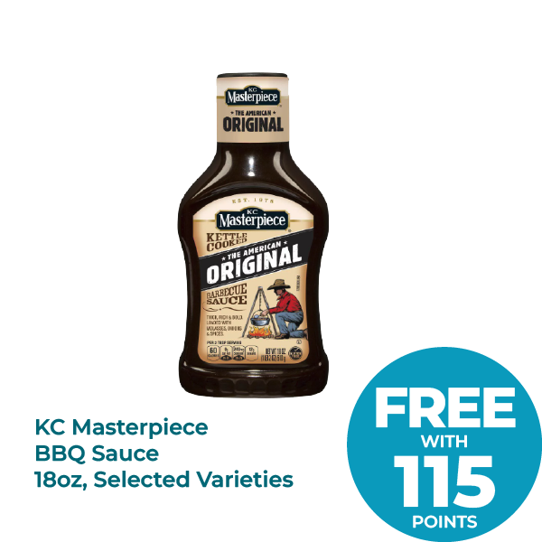 KC Masterpiece BBQ Sauce 18oz, Selected Varieties