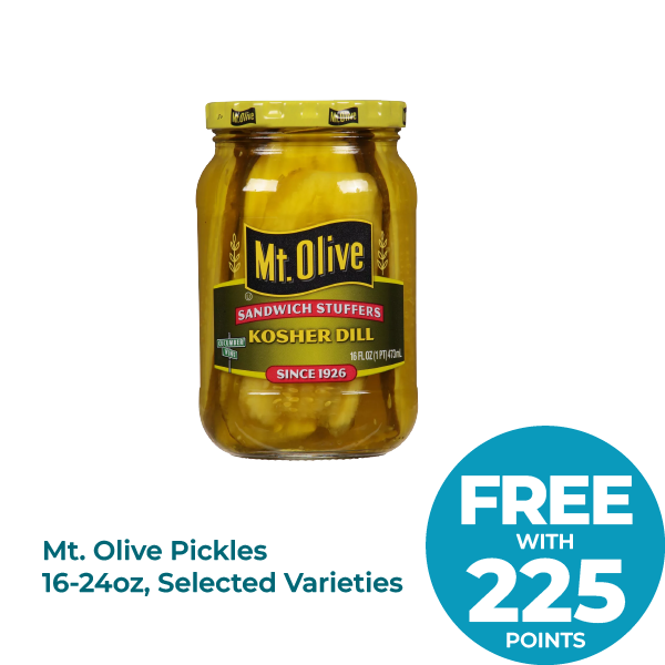 Mt. Olive Pickles 16-24oz, Selected Varieties