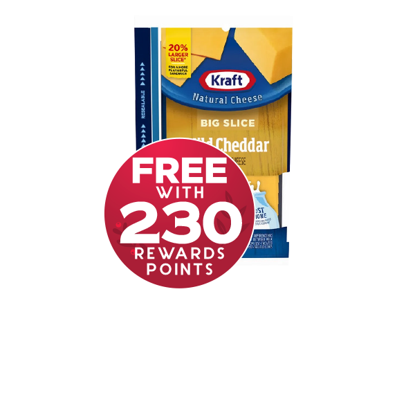 KRAFT NATURAL SLICES 7-8 oz Selected Varieties