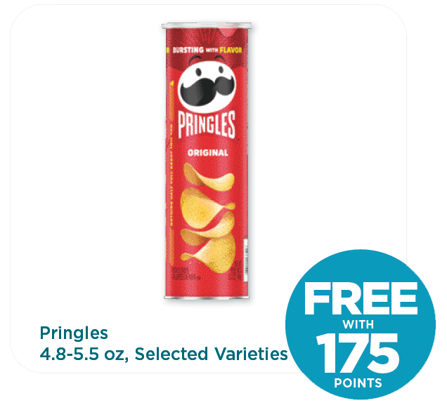 Pringles 4.8-5.5 oz, Selected Varieties