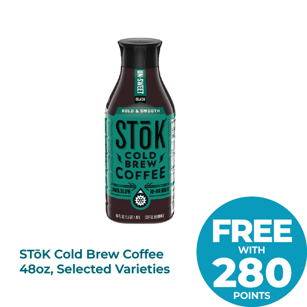 STōK Cold Brew Coffee 48oz, Selected Varieties