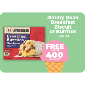 Jimmy Dean Breakfast Biscuit or Burrito 15-17oz, Selected Varieties