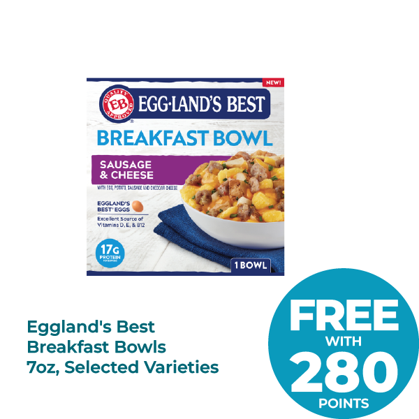 Eggland's Best Breakfast Bowls 7oz, Selected Varieties