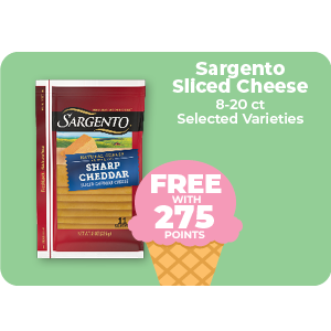 Sargento Sliced Cheese 8-20ct, Selected Varieties