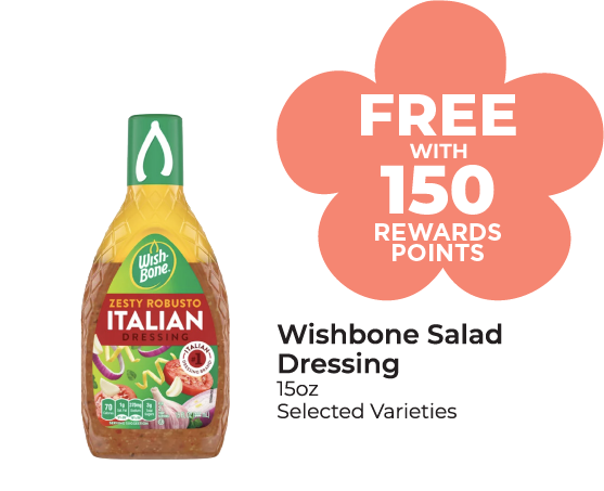 Wishbone Salad Dressing 15 oz, Selected Varieties