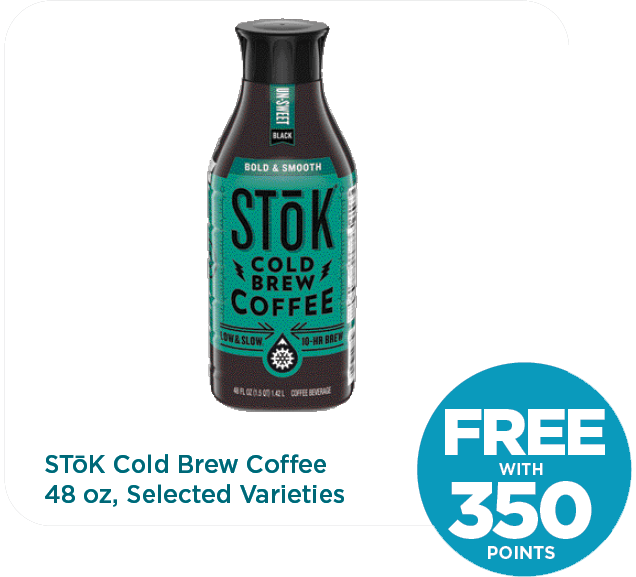 STōK Cold Brew Coffee 48 oz, Selected Varieties