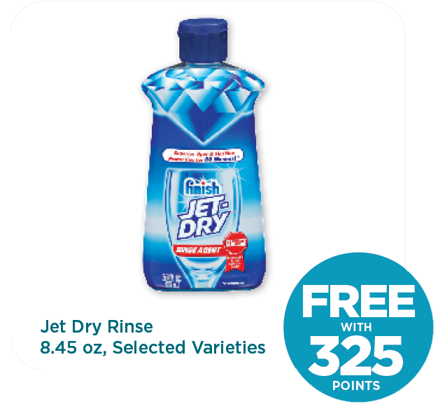 Jet Dry Rinse 8.45 oz, Selected Varieties