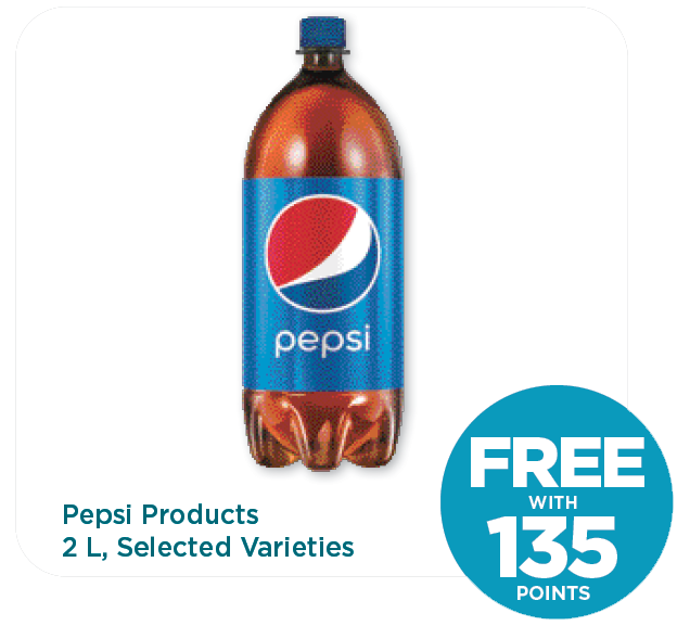 Pepsi Products 2 L, Selected Varieties