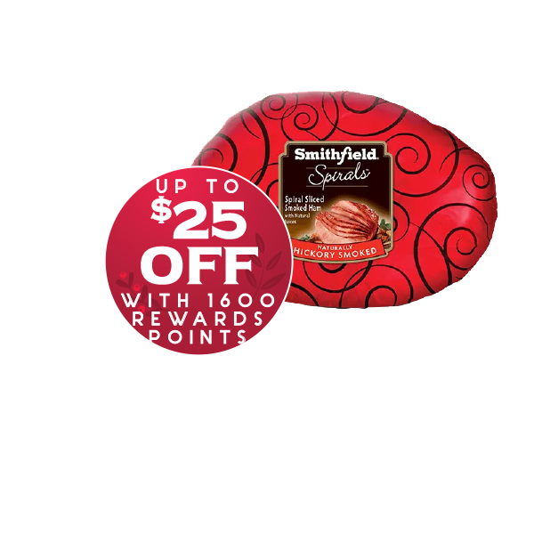 Smithfield Hickory Spiral Half Ham