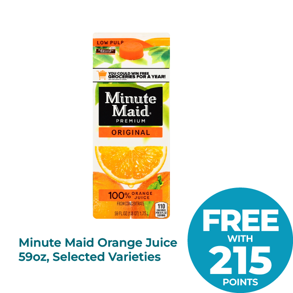 Minute Maid Orange Juice 59oz, Selected Varieties