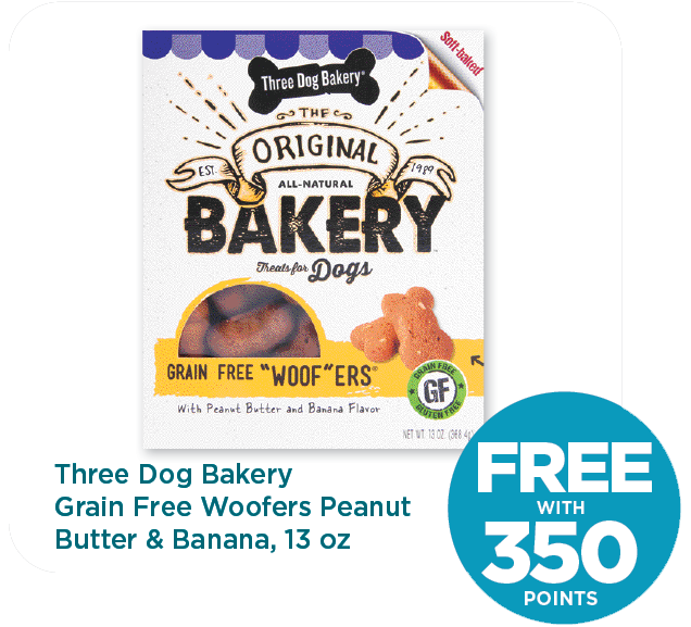 Three Dog Bakery Grain Free Woofers 