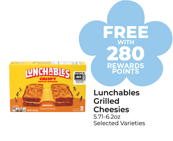 Lunchables Grilled Cheesies 5.71-6.2 oz, Selected Varieties