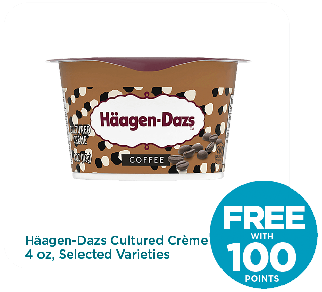 Häagen-Dazs Cultured Crème 4 oz, Selected Varieties